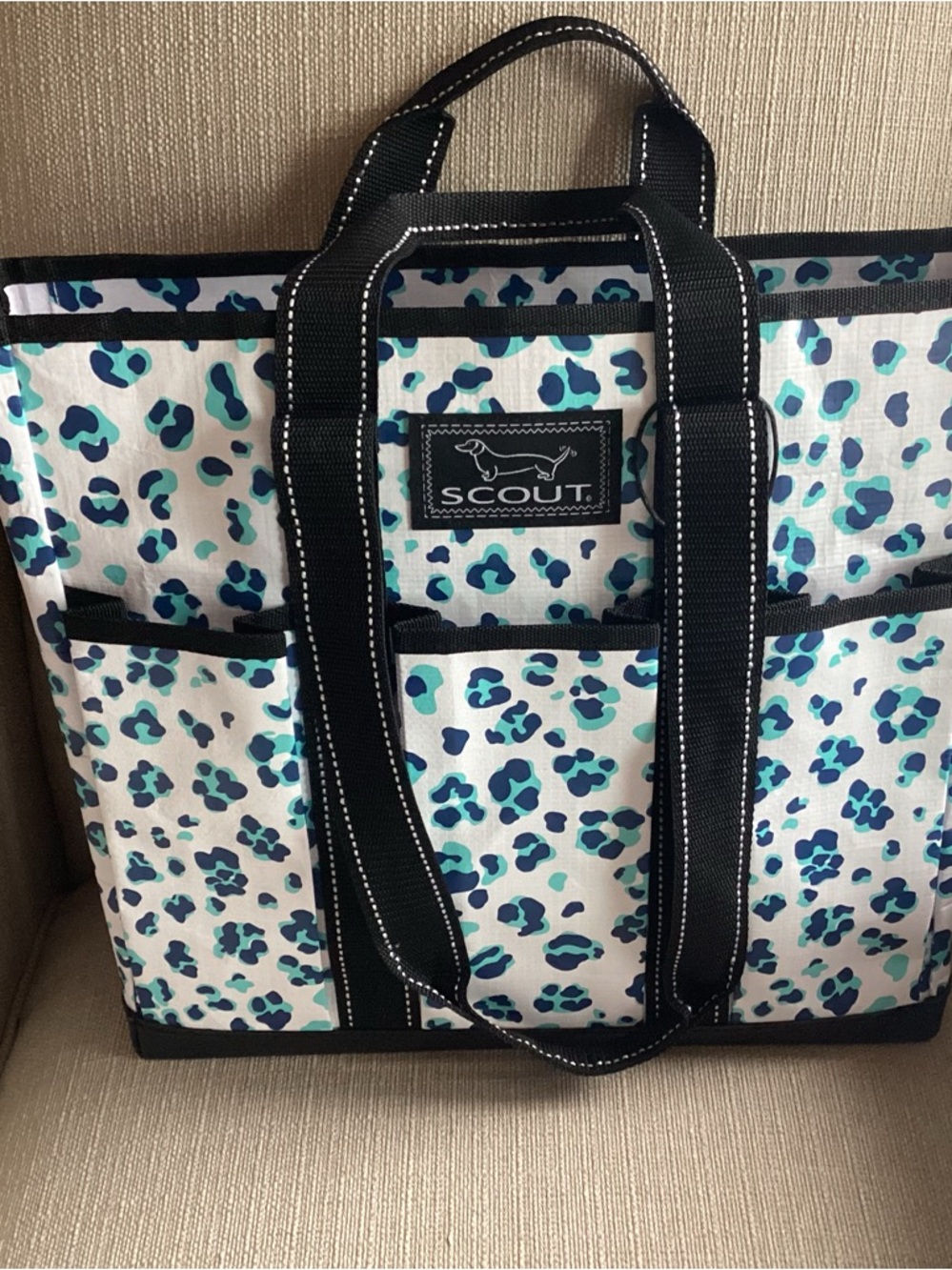 Scout Pocket Rocket Cool Cat Tote Bag